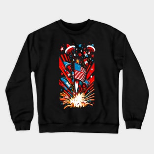 Independence Day USA Crewneck Sweatshirt